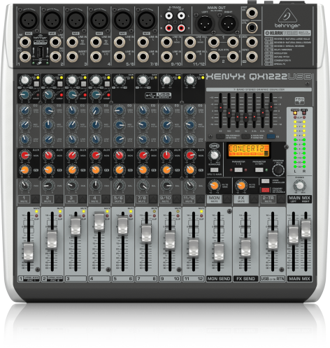 Xenyx QX1222USB Behringer Mezclador premium