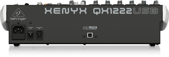 Xenyx QX1222USB Behringer Mezclador premium