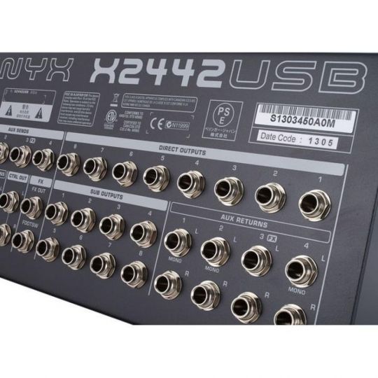 Mezcladores QX2442USB Behringer