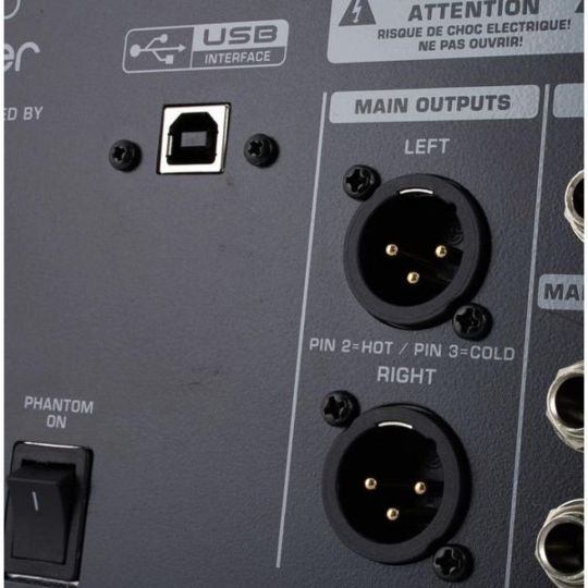 Mezcladores QX2442USB Behringer